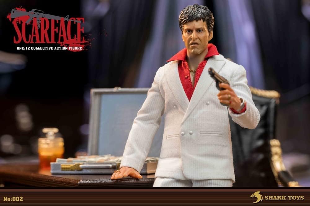 SHARK TOYS 1/12 Scale Figure: Furious Tony 002A Scarface Pacino