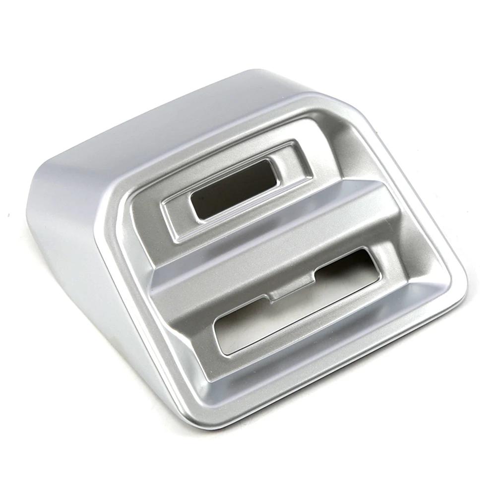 Для Volkswagen VW Tiguan MK2 2017-2019 Центральная консоль Ящик для хранения вещей Подлокотник Ящик для розетки переменного тока Вентиляционное отверстие USB Панель Крышка Отделка