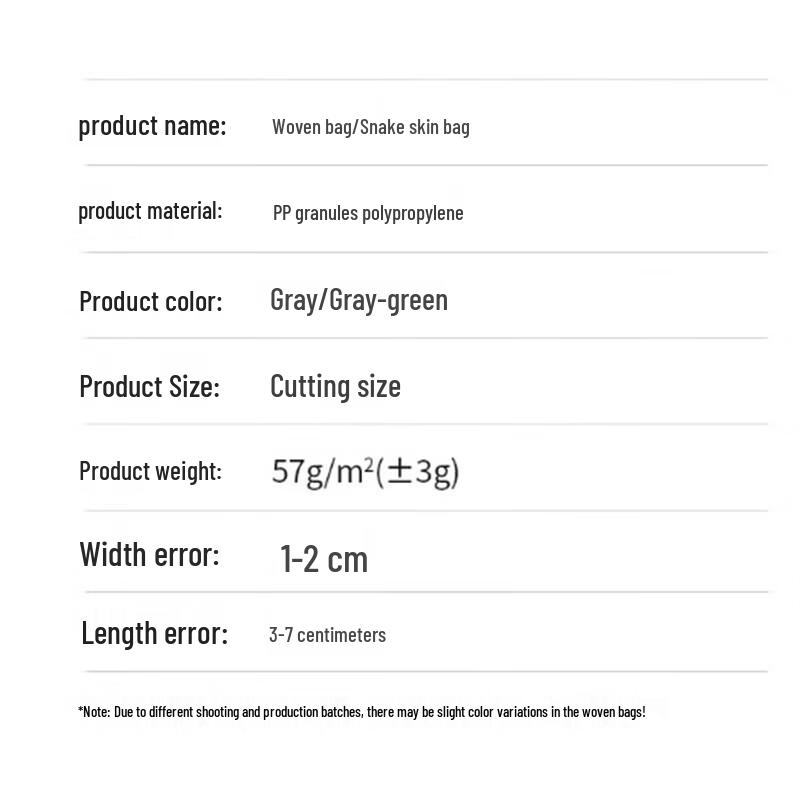 Woven Storage Bags for Moving & Flood Control