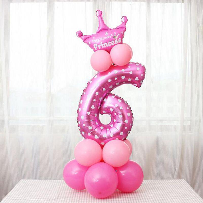 Надувные цифры на день рождения