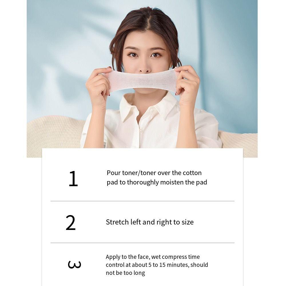 50/200 шт. эластичные ватные диски для снятия макияжа одноразовые ватные диски для лица салон красоты