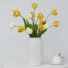 Simulation 3 Silk Tulips Home Living Room Dining Table Wedding Halloween Decoration Artificial Flowers Fake Flowers Fake Plants