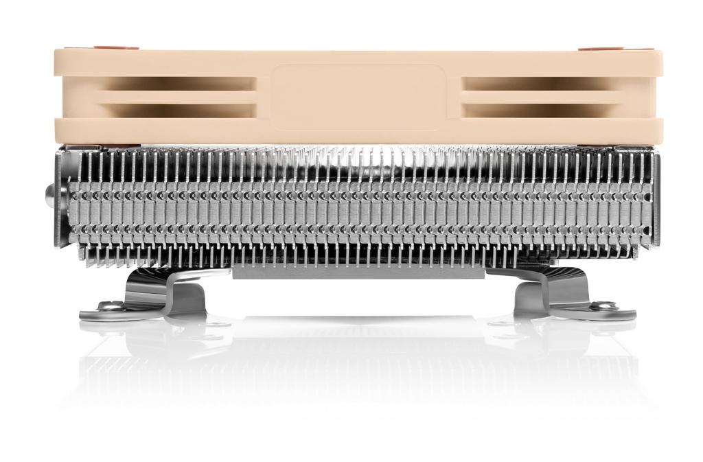 Noctua совместим с низкопрофильным процессорным кулером Intel Premium NH-L9i, LGA1200/LGA115x (коричневый)