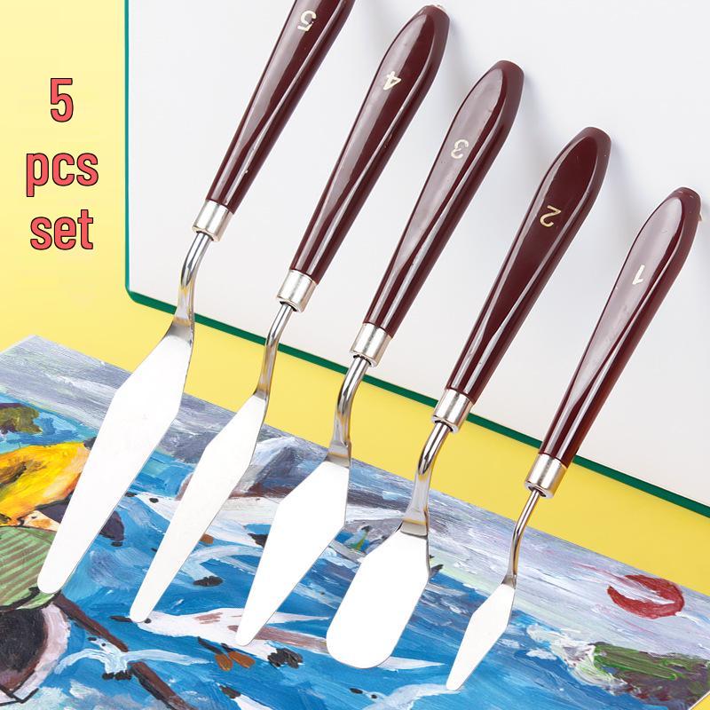 Многофункциональный мастихин для масляной, гуашевой, акриловой и пастельной живописи