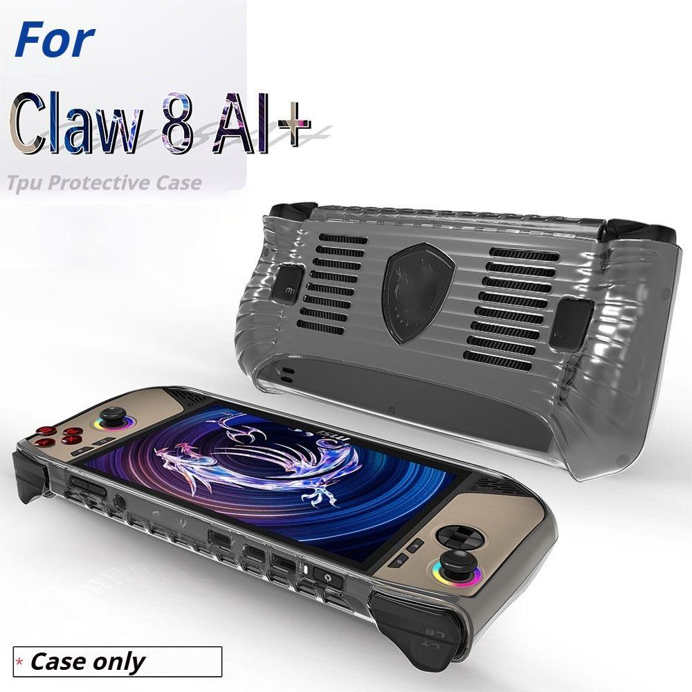 Transparent Handheld Game Console Case Soft Host Shell Protective Cover for MSI Claw 8 AI+ 2025