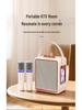 High Volume Retro Bluetooth KTV Microphone Speaker with Subwoofer for Home & Outdoor Use