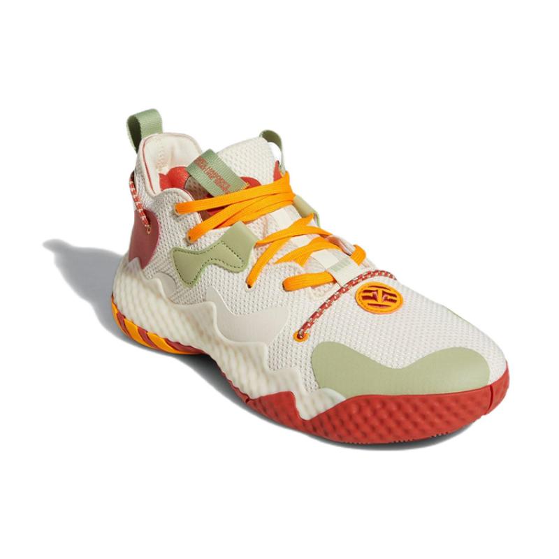 Adidas Харден Вол. 6 Кроссовки 'Wonder White Magic Lime' GW9030