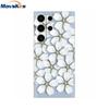 Чехол для Samsung S25 Ultra Милый Цветок Сердце Чехол Мягкий Силикон Матовый Защитный Fundas для Samsung Galaxy S25+ S25 s 25 Чехлы