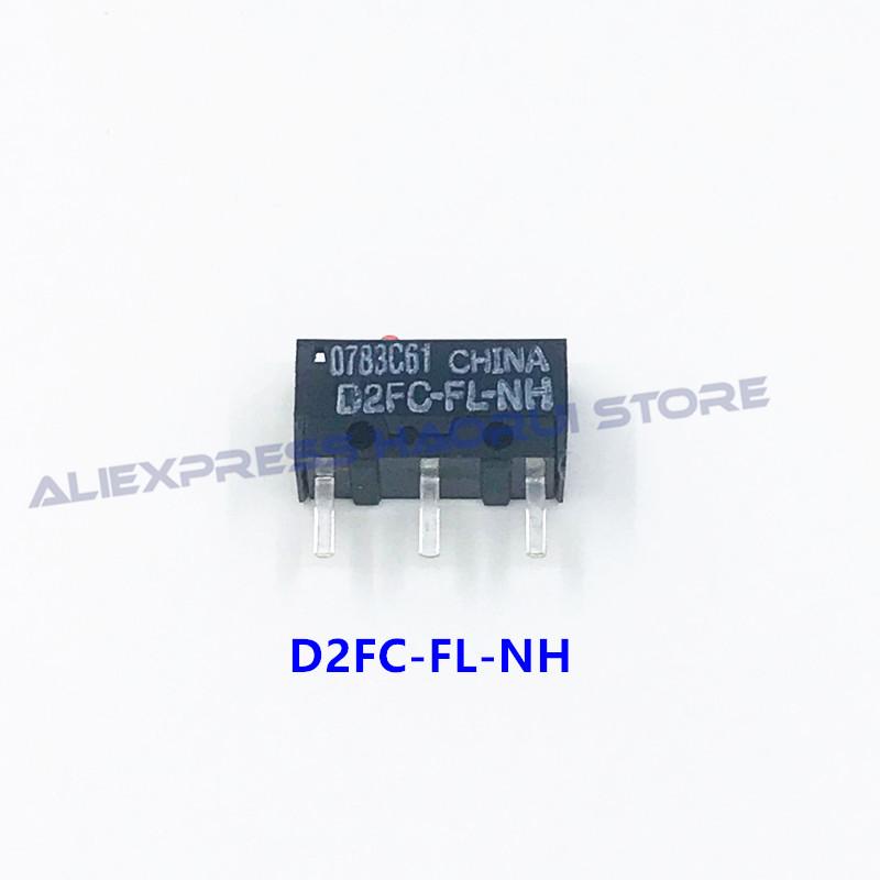10 шт. Оригинальный микропереключатель для мыши D2FC-F-7N 20M OF D2FC-F-K(50М) D2F D2F-F D2F-L D2F-01 D2F-01FL D2F-01F-T D2F-F-3-7 Кнопка мыши