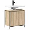 Washbasin Cabinet in Sonoma Oak 60 x 34.5 x 60 cm