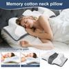 Comfortable Memory Foam Pillow, Ergonomically Designed Sleep Enhancing Cervical Support Pillow, Ideal For Female Side, Back And Stomach Sleepers