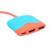 3-в-1 USB C на HD Multimedia Interface Адаптер USB C на USB C USB3.0 Многопортовый Адаптер Совместимый для Устройств Type C