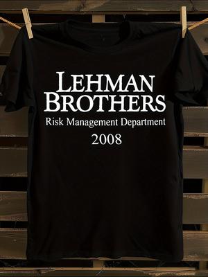Футболка «Финансовый кризис 2008 года Lehman Brothers»