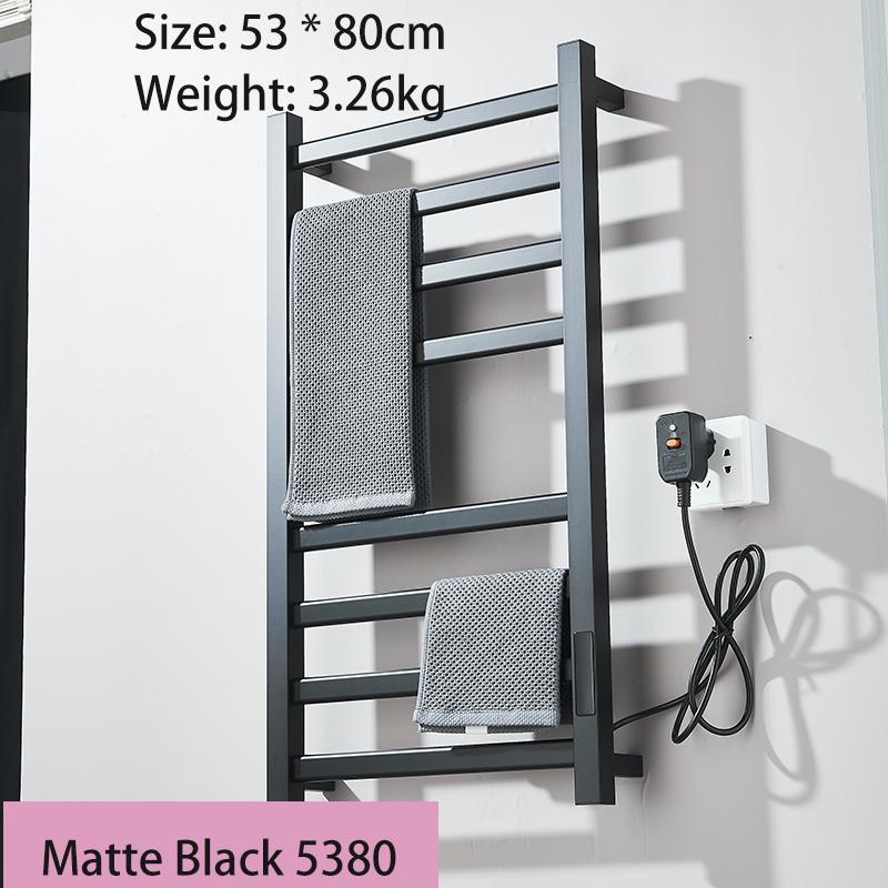 Оборудование для ванной комнаты Электрическая сушилка для полотенец Нержавеющая сталь Контроль температуры и времени Умный дом Подогреваемая вешалка для полотенец Сушилка для полотенец