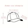 Hat Women's Face-showing Small Baseball Cap Peaked Cap New Casual All-match Men's Sun Hat Large Head Circumference