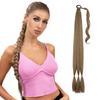 Ladies Wig Real Natural Ponytail Wig Braid Winding Hair Extension Ponytail Ponytailhair