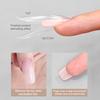Двойные формы для наращивания ногтей (Sandwich Dual Nail Forms) 60 шт., 15 размеров, для быстрого наращивания - Двойные формы, Т-образные, Эллипс, Формы для маникюра, Верхняя форма, Нижняя форма, 3D