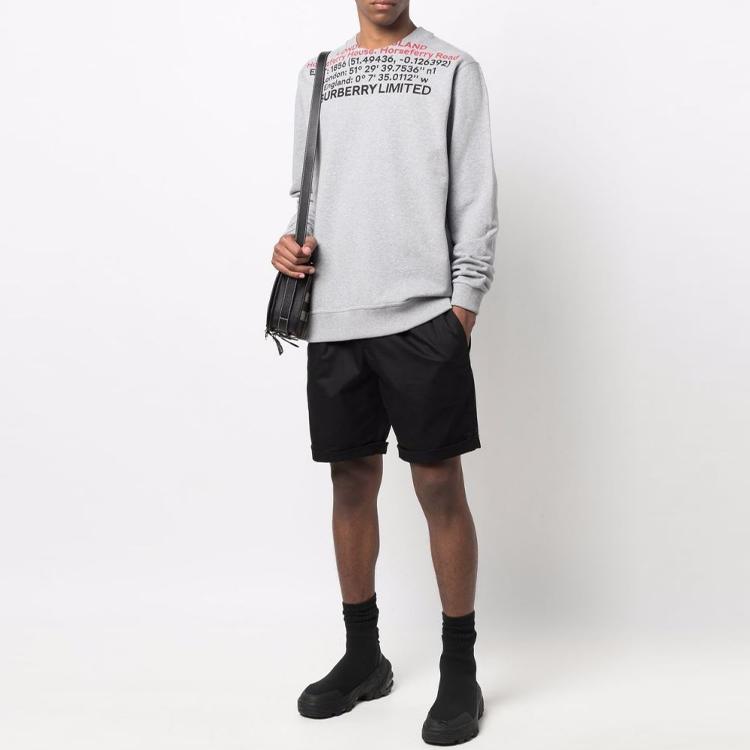 Burberry Location Print Sweatshirt 80482861