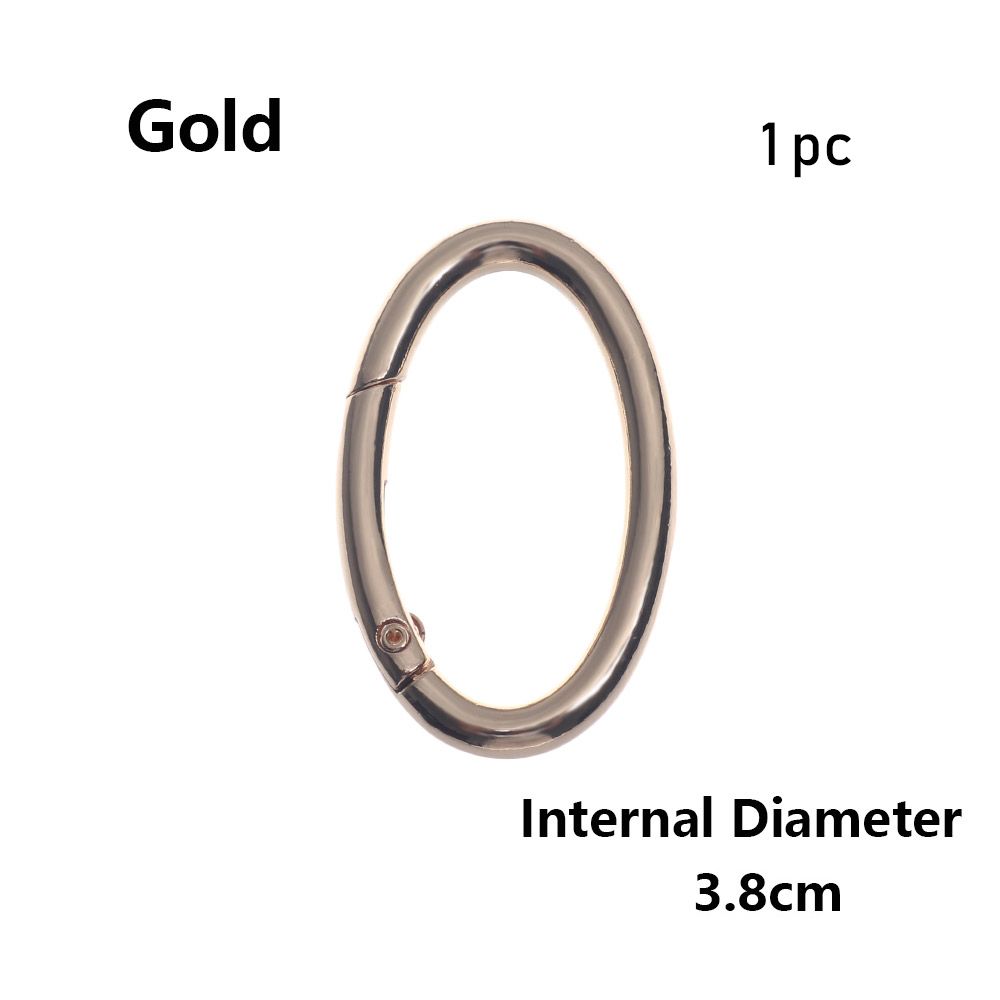 Bottle Hooks Camping Hiking Spring Oval Rings Handbags Clips Outdoor Carabiner Bag Belt Buckles