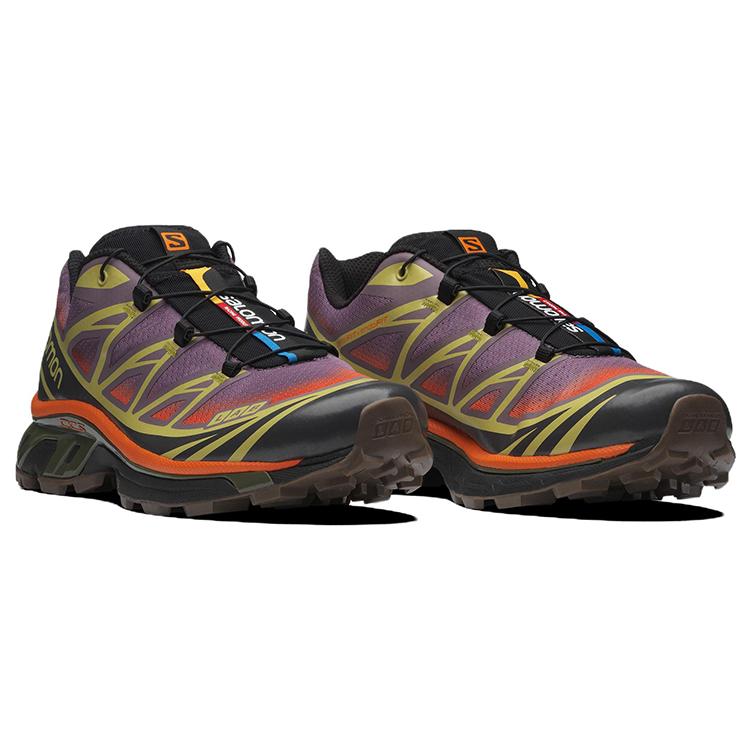SALOMON XT 6 Skyline 'Серый Оранжевый Фиолетовый' 416299