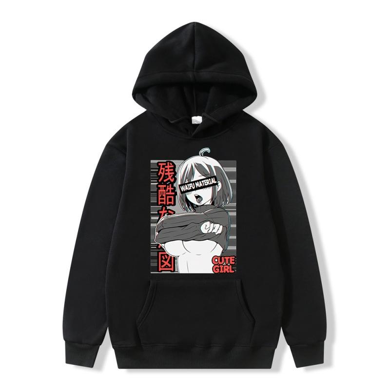 Мультяшные толстовки стриптизерши женские мужские с длинным рукавом с капюшоном унисекс повседневная уличная одежда Y2K уличная мода одежда