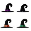 Set Of 10 Handmade Witch Hat Comfortable Wizard Caps Stylish Party Accessories for Halloween Masquerades and Carnivals