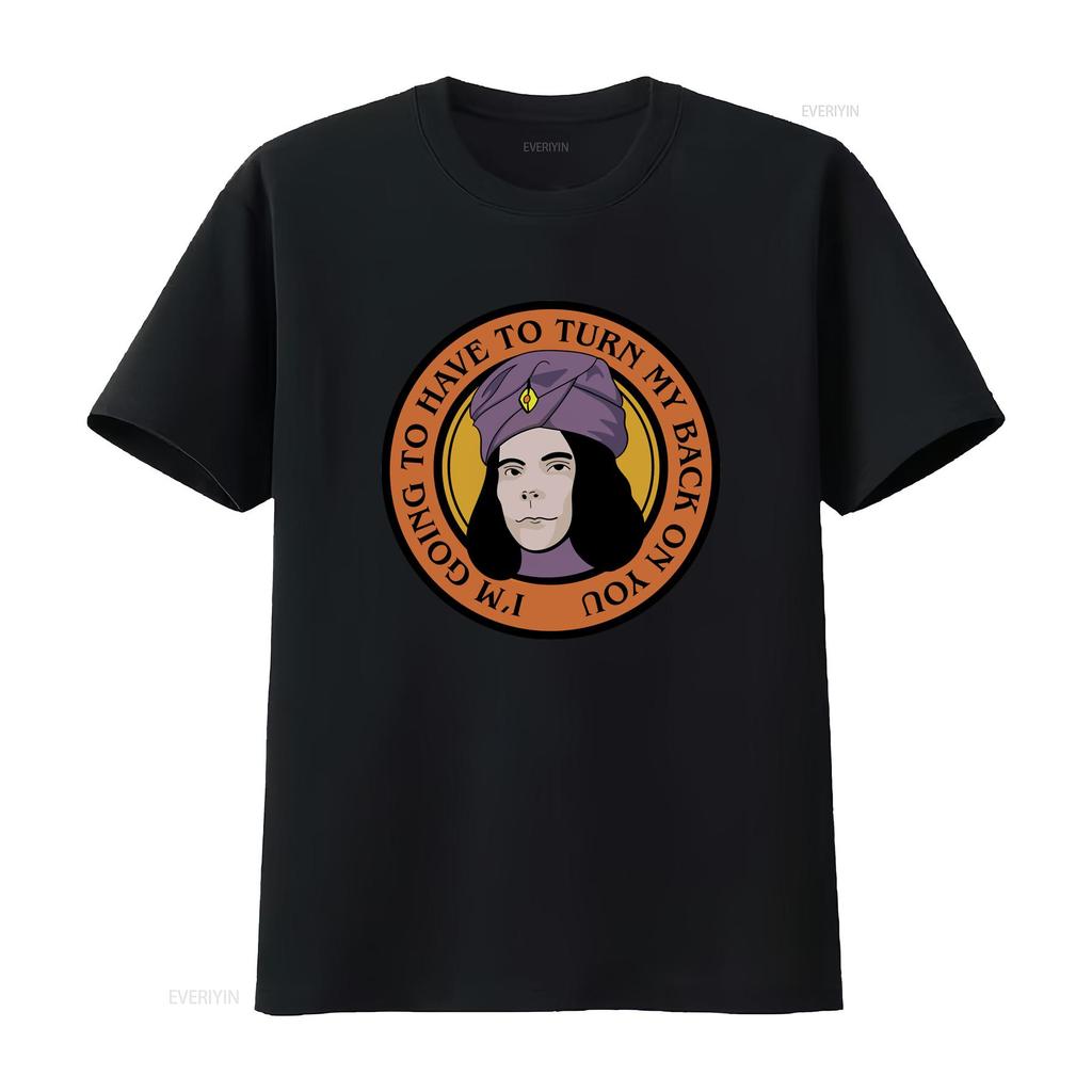 Naboo Turn My Back On You The Mighty Boosh T Shirt Howard Moon Old Gregg Vintage Comfortable Stretched Soft Slightly