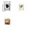 Rustic Egg Gathering Basket Sturdy Candy Storage Basket Hen Pattern Storage Basket  Kitchen