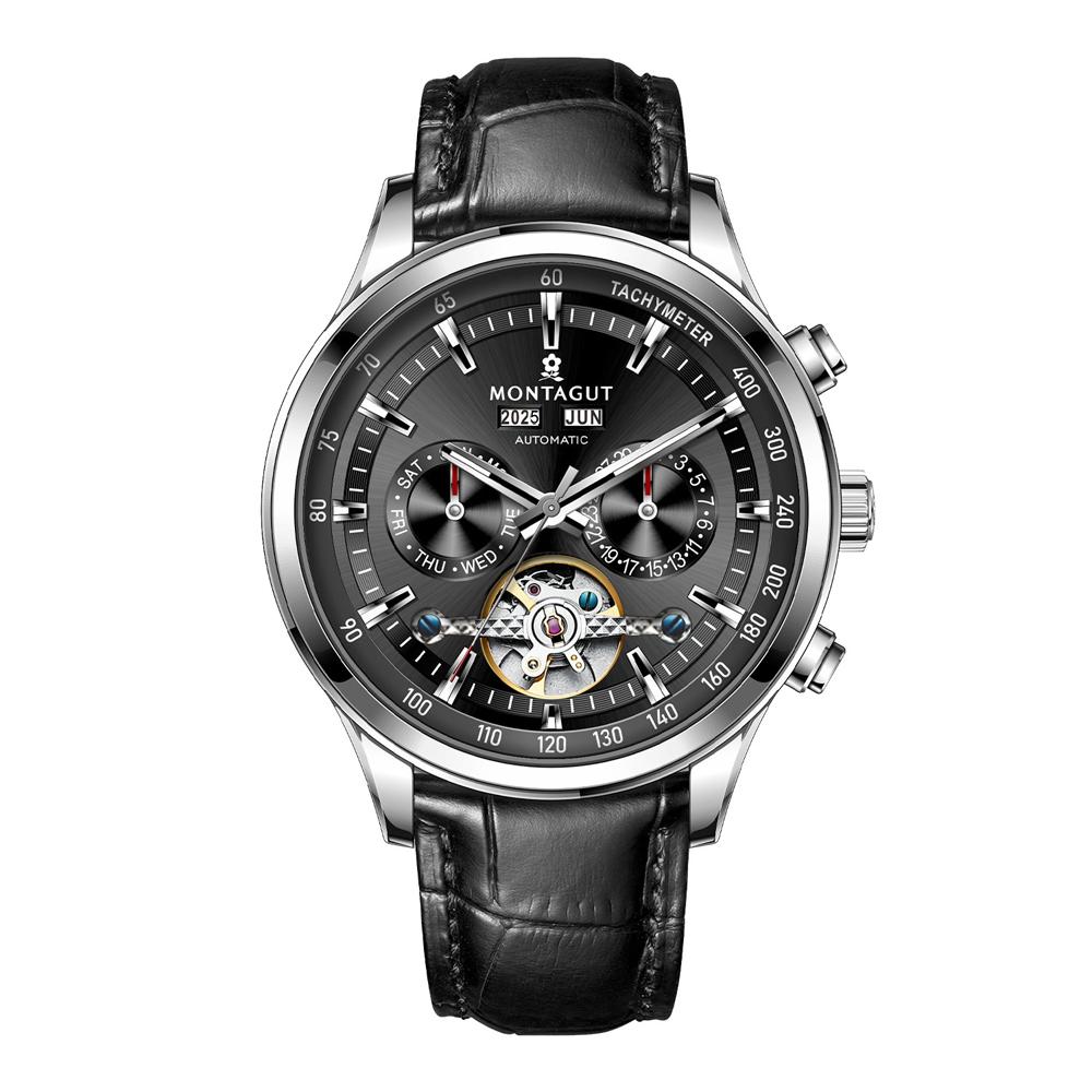 Tourbillon Watch for Men Waterproof Stainles Steel Hand Clock Date Men's Watches Luxury Brand Wristwatch