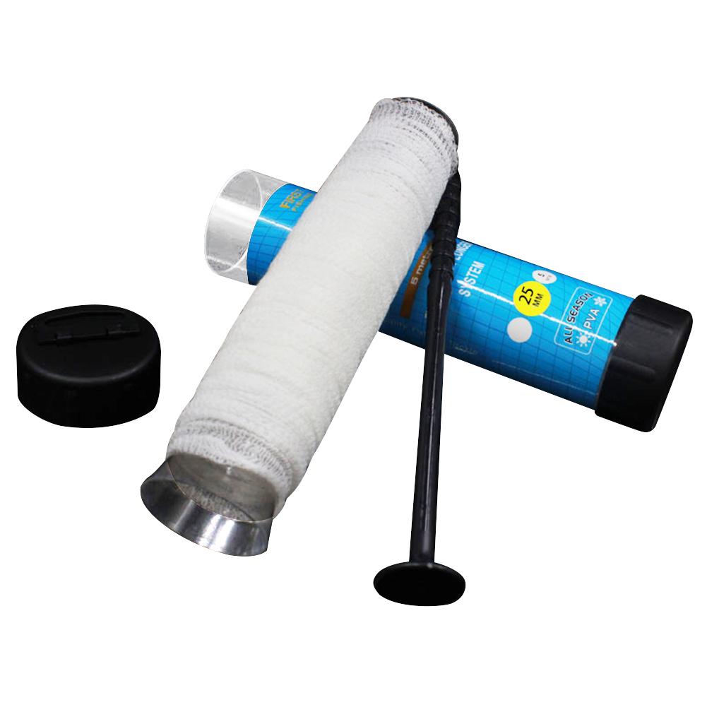 5M Fishing Soluble Narrow Mesh PVA Refill Stocking Bait Bag Fishing Feeder Tube Net for Carp Lures Fishing Tackle