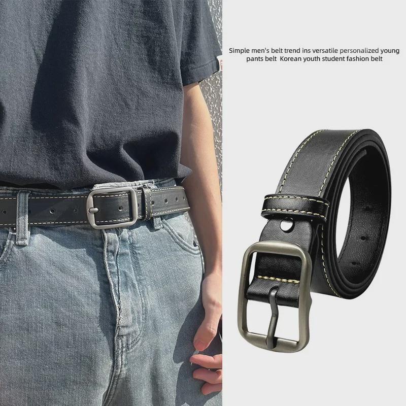 Trendy Unisex Belt for Young Adults - Stylish Accessory for Shirts, Dresses, and Jeans