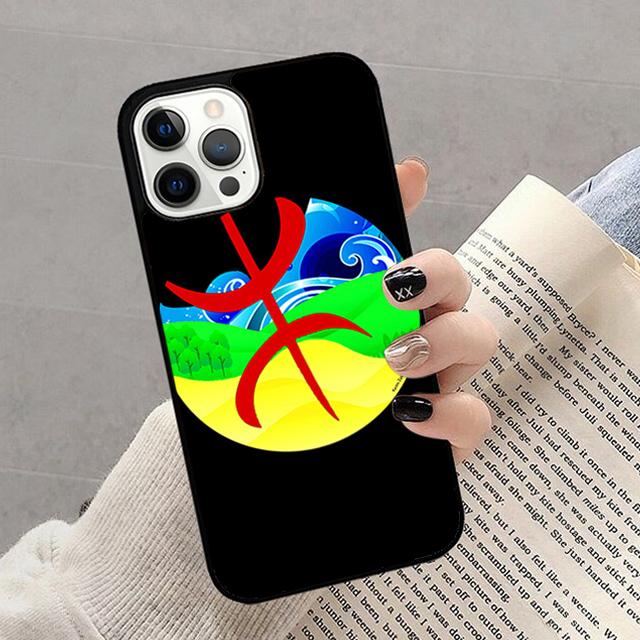 Амазигский символ Берберская академия Чехол для телефона Для iPhone 17 Air 16 15 14 13 12 Pro Max Plus Max Чехол-оболочка coque