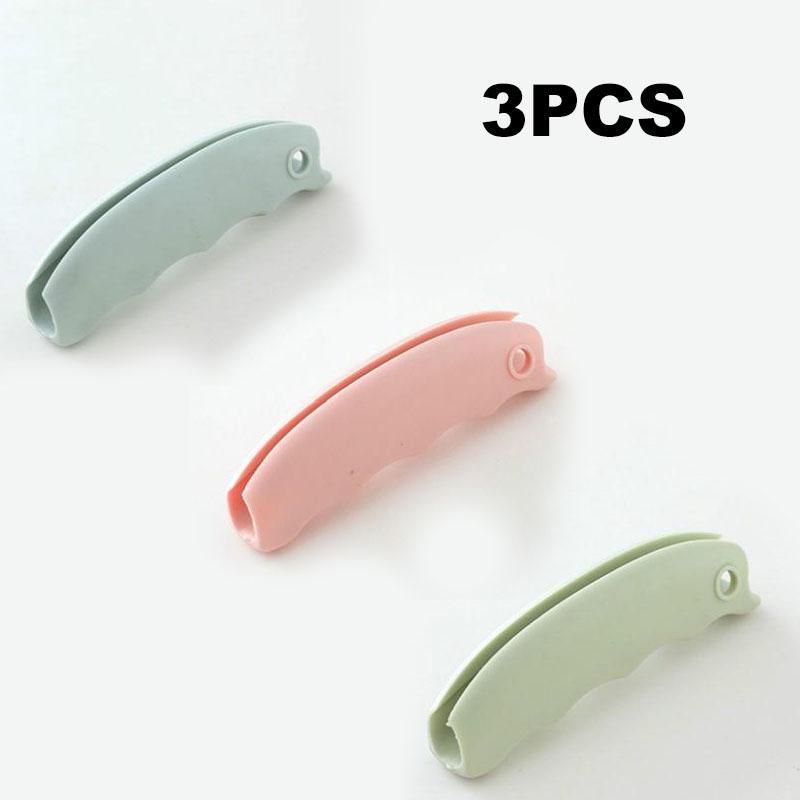 Silicone Anti-handle Economical Plastic Food Bag Shopping Handles Portable Shopping Bag