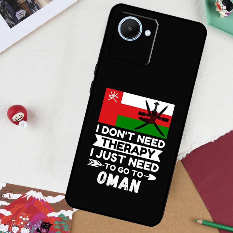 Omani Emblem Oman Flag passport For Realme GT7 Pro GT 6T 5 6 C67 C75 C61 C55 C53 C51 C21Y C25S 10 11 12 13 14 Pro Plus Case