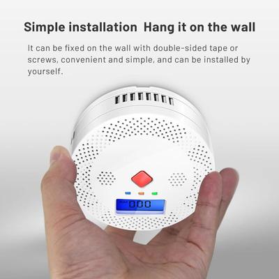 Tuya WIFI CO PPM детектор предупреждающая сирена детектор угарного газа с ЖК-индикатором безопасный датчик защита домашней безопасности