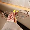 Round Eyeglasses Women  Computer Anti Blue Light Glasses Frames Transparent Optical Fake Eyeglass Student Myopia Frame Oculos