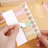 Cute Cartoon Capybara Bunny Dog Index Sticker Writable Notebook Test Paper Page Mark Classify Sticky Note Kawaii Planner Sticker