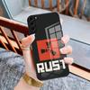 Чехол для телефона RUST Game для Samsung A25 A13 A33 5G A54 A36 A35 A56 A52 A14 Ударопрочная стеклянная крышка
