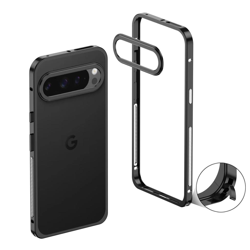 Популярные чехлы для телефонов Google Pixel 10 9 Pro XL 9 8 A Pro из авиационного алюминиевого сплава, металлические, с теплоотводом, ударопрочные