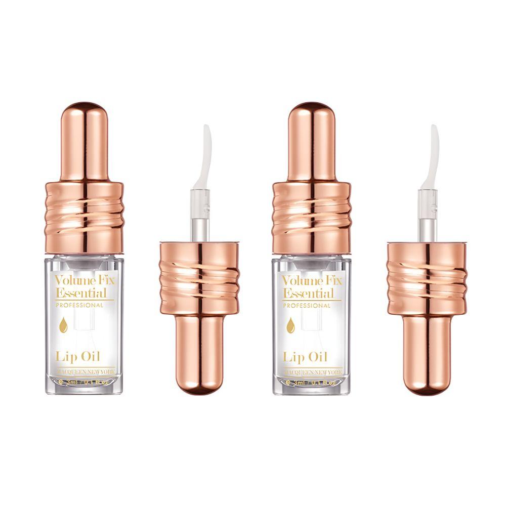 MACQUEEN NEW YORK Volume Fix Essential Lip Oil 3ml - Nourishing & High Shine Gloss