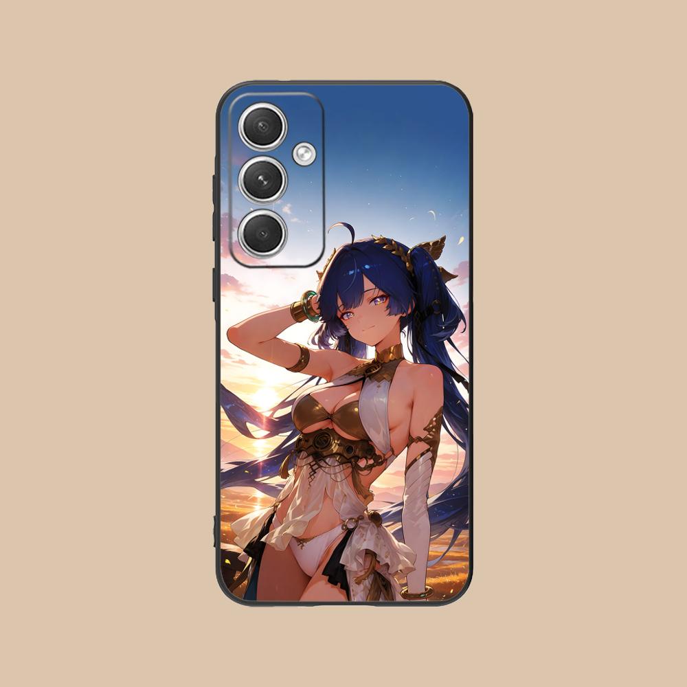 Wuthering Waves Luno Phone Case for Samsung Galaxy S26 S25 S24 S23 S22 S21 S20 Note20 Plus FE Ultra Colorful Cover Cover Luxury
