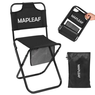 Mapleaf Уличное складное кресло с ультра грузоподъемностью фунтов 1 секунда Сумка для хранения Легко Кресло для просмотра сакуры, Спинка, Компактное,