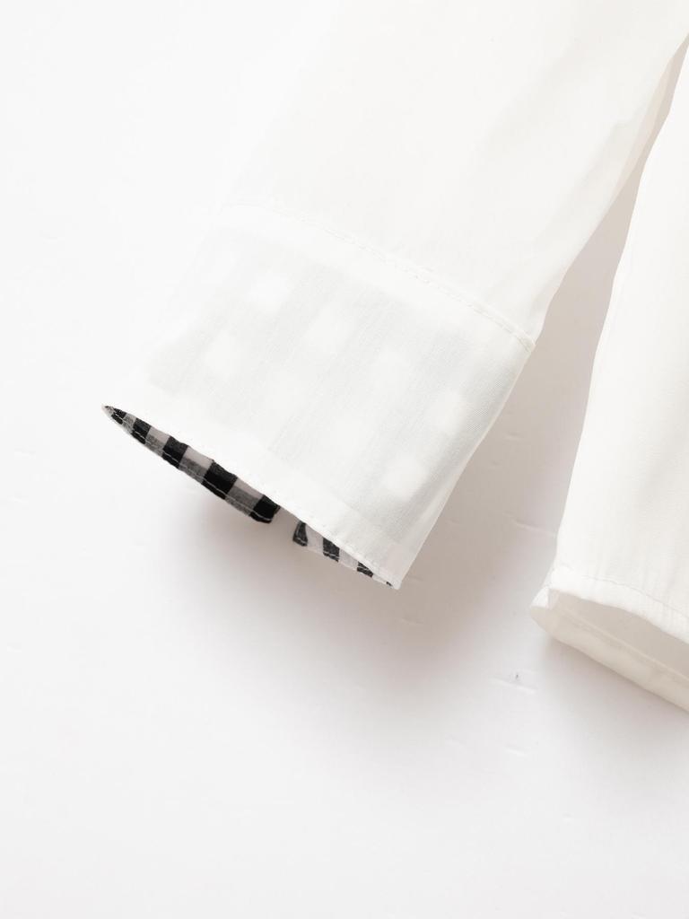 Мужская клетчатая рубашка в деловом стиле с цветными блоками, повседневная, облегающая, с длинным рукавом, для весны и осени