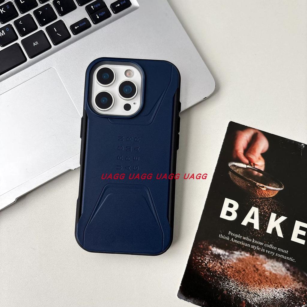 Серия U Гражданский метеорит UAG Броня для IPhone 17 Pro Max 16 15 14 Подставка Магнитный чехол для MagSafe Зарядки Ударопрочный Противоскользящий Защитный чехол