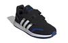 adidas Neo Vs Switch 3 Дышащие Низкие Детские Беговые Кроссовки Черно-Сине-Белые Дети Возраст 3-7 Лет FW3983
