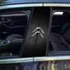 Citroen-wwwn-2Pcs Car Emblem Center Pillar Film Auto Door Decorative Sticker For Citroen C4 C3 C5 C5X e-C4 X e-C3 C-Elysee Berlingo C1 C6   anc123