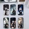 Крутой чехол для телефона N-Nier 2B A-Automata Для iPhone17,16,15,14,13,12,11 Plus,Pro Max Мягкий черный чехол