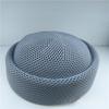 Fashion Elegant Style Mesh Breathable Beret Casual Knitting Hard Melon Peel Hat Stiff Brim Lightweight Sun Hat Outdoor Use