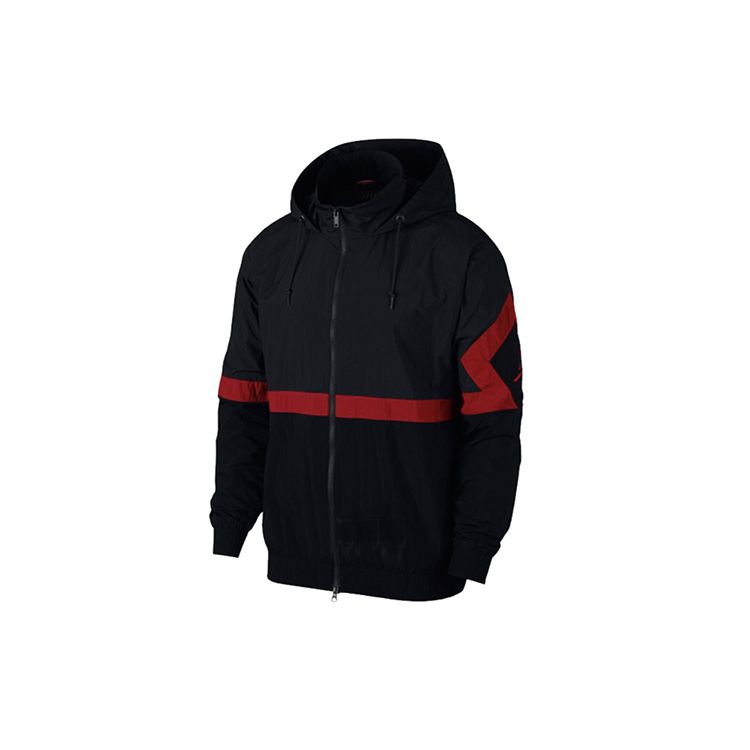 Jordan Casual Sports Hooded Jacket Men Outerwear Black AQ2684-010