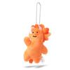 [JOGUMAN] Jogman Plush Mascot Ball Chain (Triceratops (Orange))